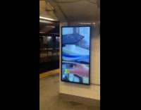 [Third party TV] Trump is Felon written on subway wall