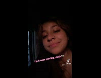 Girl pranks latino dad with fake piercings 