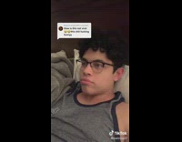 Guy asks girlfriend if she has a wristband and she hits him in the pelvis