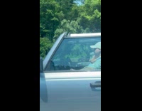 Masked riding in tandem with no helmet