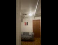 Guy film his apartment ceiling cave in