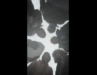 Collab BitchMP - Group of guys circle giant snowball