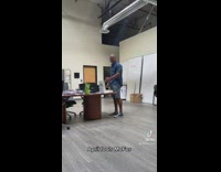 Woman pranks coworkers with vegetable tray inside donut box