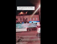 a truck full of people music merry christmas