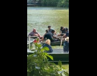 Woman fell in lake cops rescue her Part 3