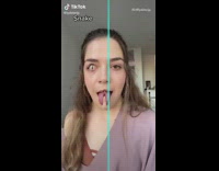 Girl uses filter to look like animals 