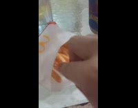 Man ordered a fries that is rock solid