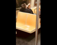 Guy eats ice cream directly from tub