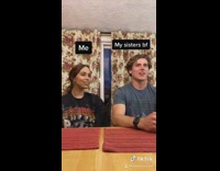 Collab BitchIG2 - Guy girl sit at table sister 