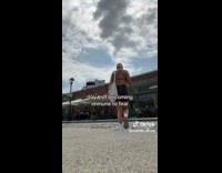 Collab ClipsIG - Lady Embarrasses Herself on Middle of Street