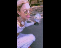 Pt. 2 Girl disco ball fleetwood mac