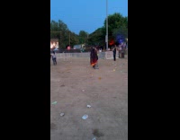 Collab IITW - Woman in black outfit with cape jump shot