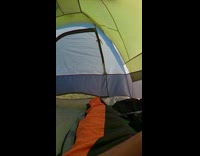 Collab SendItSociety - Guy gets out of tent jumps water