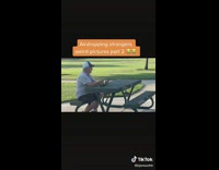 Guy does Airdrop prank on man at park