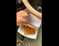 Two chicken fillet instead of 10 piece nuggets