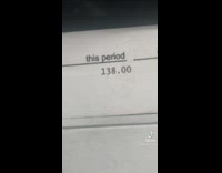 Guy living in his car shows his paystub 