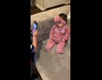 Collab KaleSaladIG - Brother Takes Picture Baby Sister