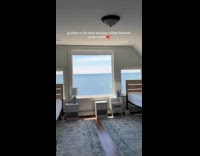 Submitter bids farewell to beach view room