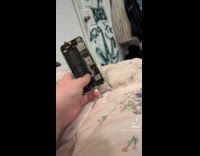 Collab Clips MPUGC - Womans iphone still working without the screen 