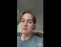 Girl orders venti burger at mcdonalds 