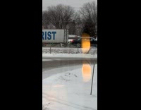 Collab Clips mpugc - Jesus christ truck drives by flipped car