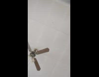 Guy jumps into camera with middle finger up floor view