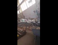 Guy shoots with bottle weapon 