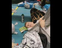 Hammock back flip fail breaks