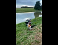 Collab SendItOfficiall - Man falls from motorcycle