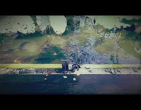 Turtle falls over backwards pond water fish 