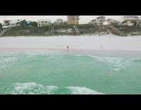 Drone footage of beach coastline shore 
part 2