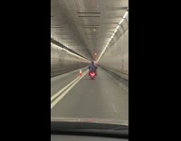 Biker blasts let it go 