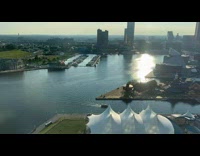 Boats Pass Through to and from River