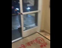 Guy in underwear runs inside Chick Fil A pretends to have seizure, friend says to call 911