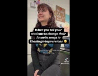 Collab Clips_MPUGC2 - Students changed song lyrics to thanksgiving versions