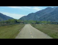 Aircraft Rescue Firefighting Crash Simulator on field