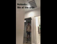 Guy jukes out the wall and hits the woah home alone