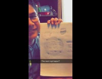 Guy writes a poem about snow rupi