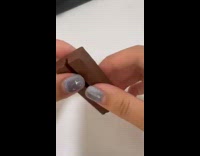 Kit Kat chocolate without wafers inside it