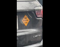 Baby Up In This Bitch SUV Sticker