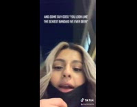 Guy calls girl wearing coat sexy bandaid 