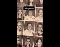 Collab BitchIG2 - Girl yearbook photo transformation 23 years old