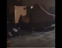 Kid does a back flip off skatepark ramp and hits back of his head