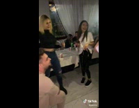 Guy pretends to propose but pulls out middle finger instead