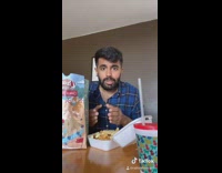 Skateboard toy kids meal excited 