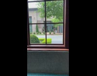 Woman black dress brown leather boots model walk