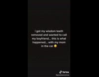 Girl wisdom teeth removal says she is going to call daddy