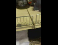 Lady pressures customer to hurry and buy