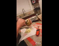 Collab BitchMP - Couple carving potatoes instead of pumpkins for halloween