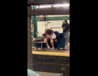 Collab WINY - Guys sit on sofa and table subway